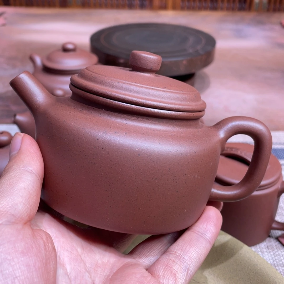 紫砂茶壶电**石宜兴紫砂原矿紫砂壶