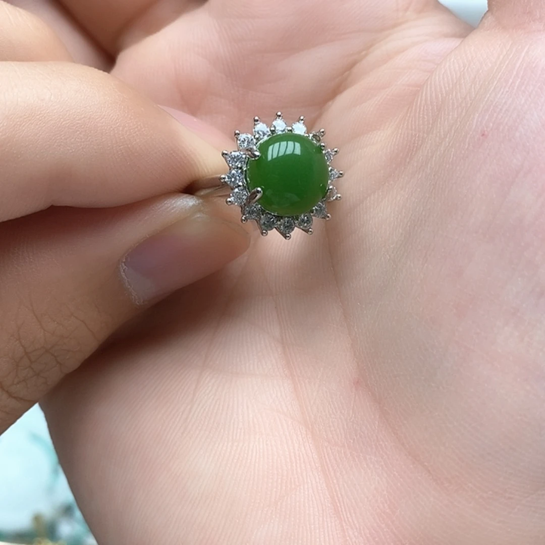 翡翠未镶嵌戒指88