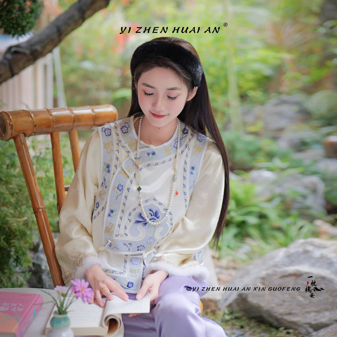 一枕槐安·【玖兮】新中式国风上衣马甲汉日常元素春夏汉元素斜襟