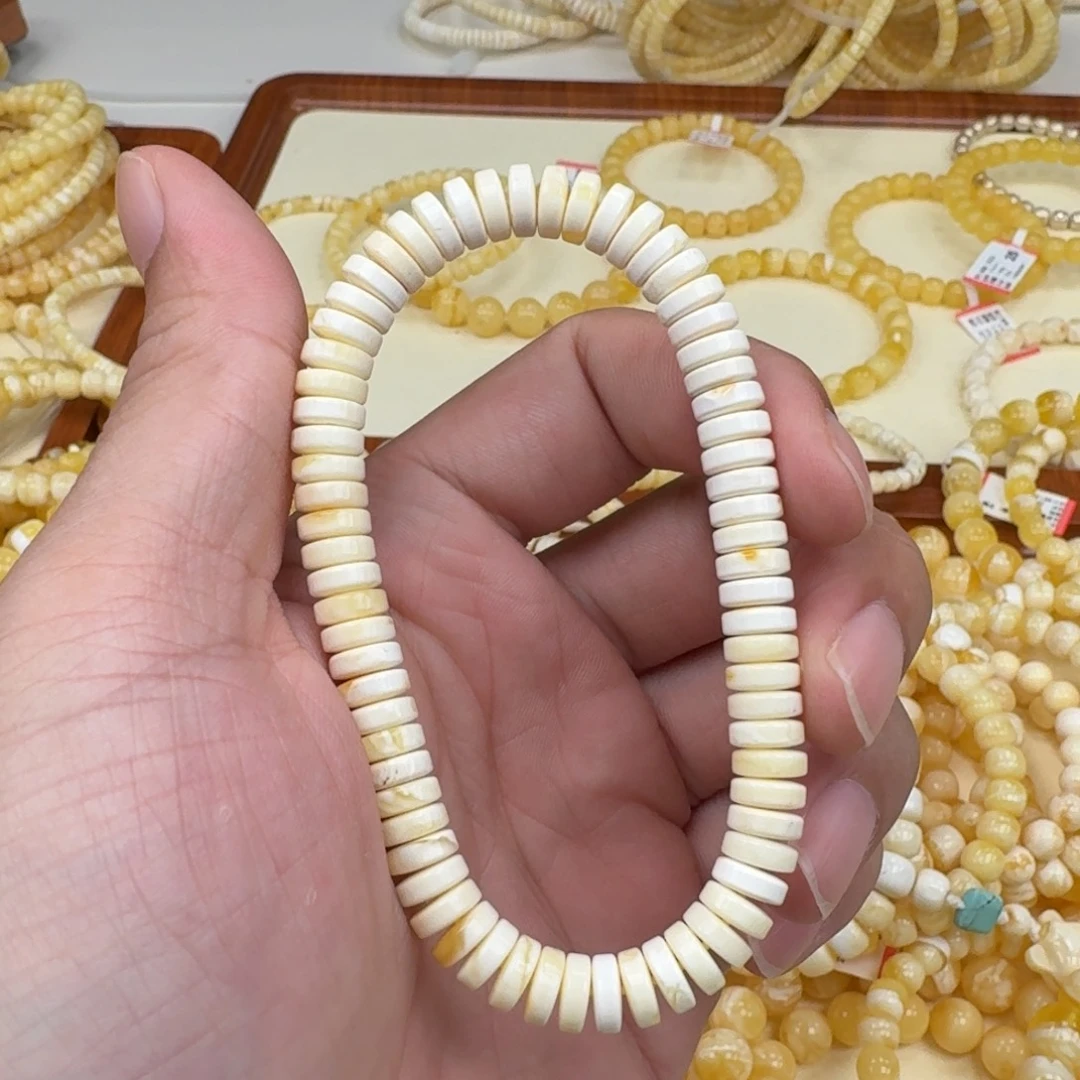 手链琥珀未镶嵌蜜蜡手串