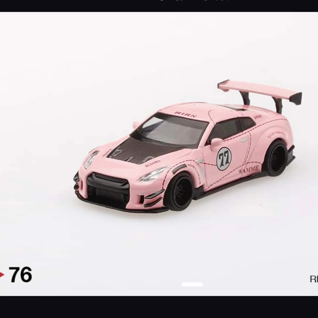 Minigt76号盒装r35粉猪（1：64，全新未拆，不包官瑕）