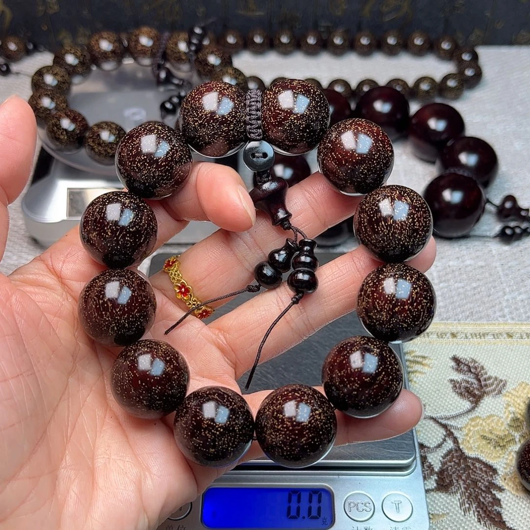 檀香紫檀（小叶紫檀）2.0 12颗 爆星