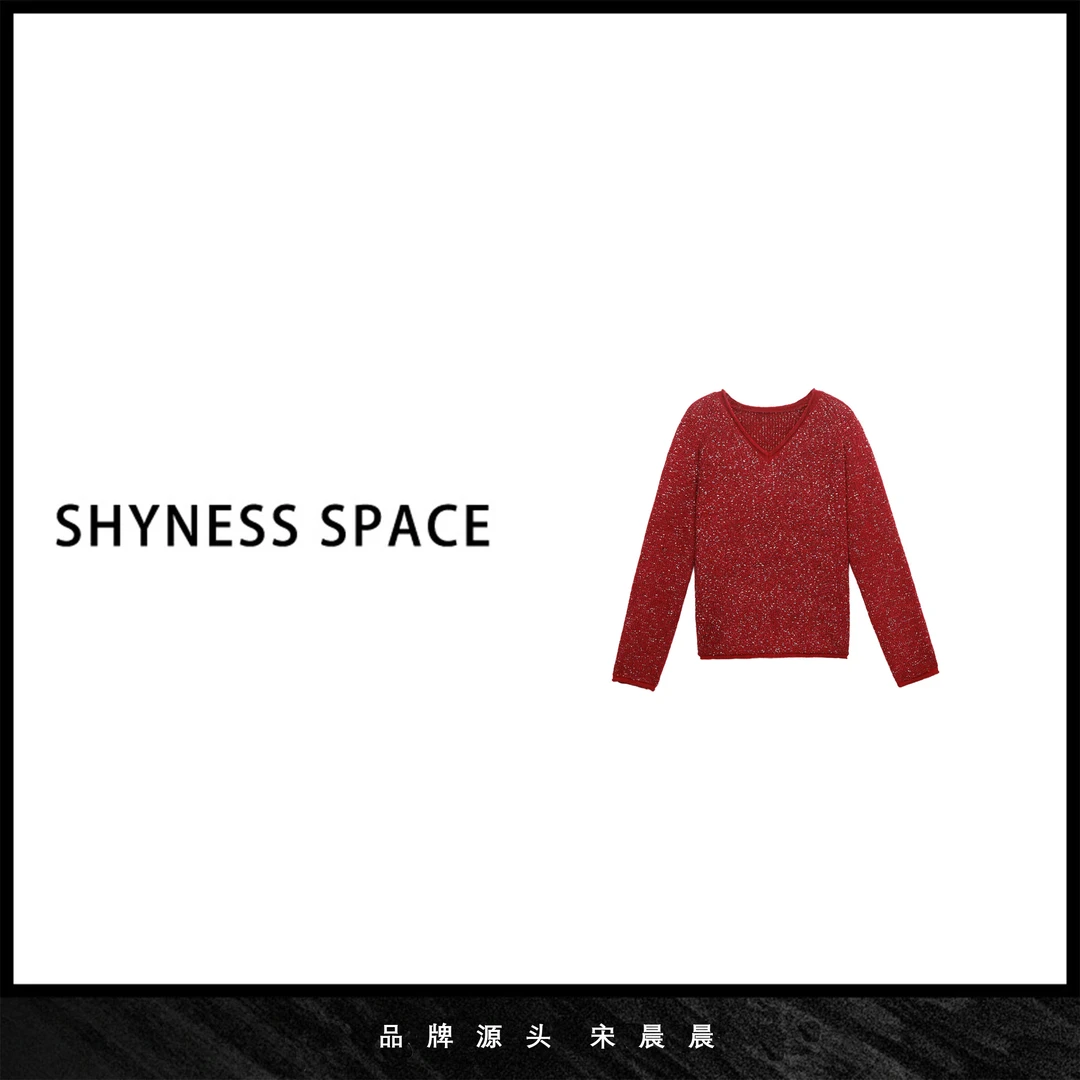 【公爵】G-SHYNESS SPACE慵懒减龄羊毛毛衣HB179