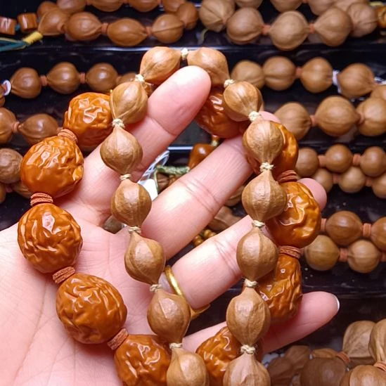 没***月橄榄核手串/手链橄榄核手串铁核大枣+小子1.2