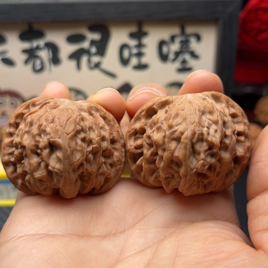 文玩核桃吊坠42蝴蝶磨