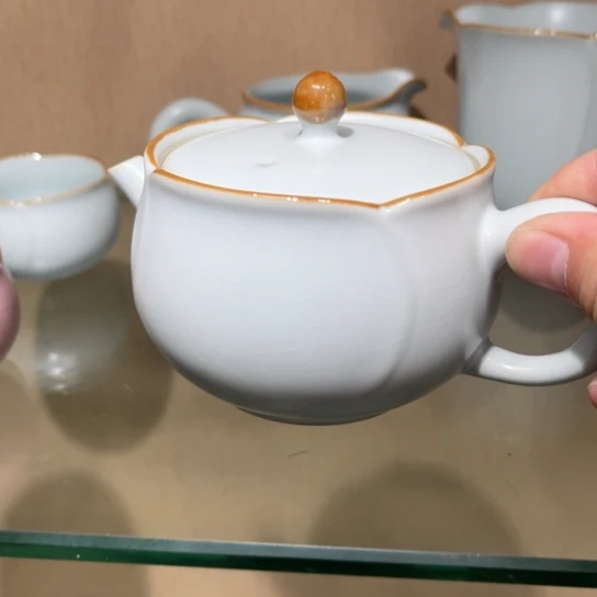瓷片陶瓷茶具汝瓷茶具