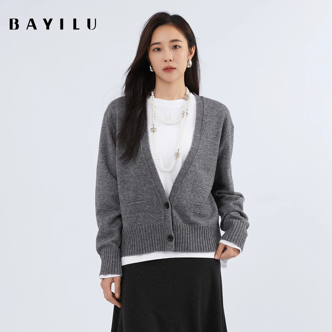 【小米】芭依璐秋季针织衫外套女93SW556