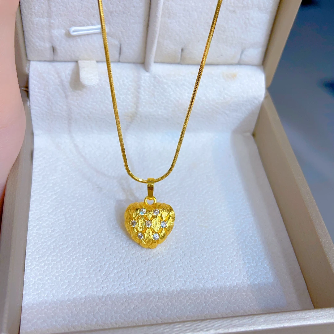 钛钢项链 1308新款项链爆款白搭时尚金色钛钢女士简约百搭