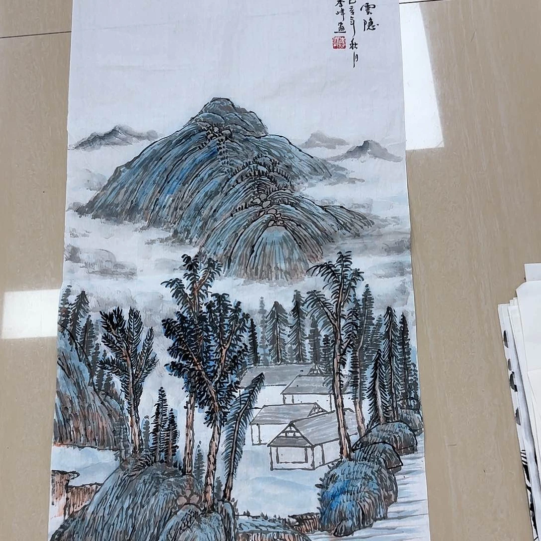 国画国画作品展，国画作品^_^
