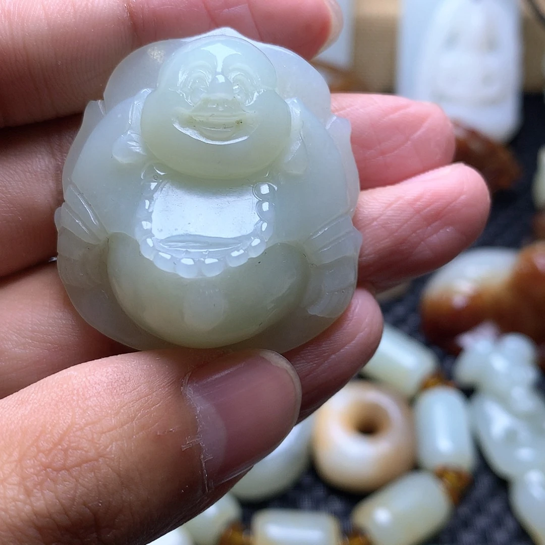 和田玉挂件未镶嵌