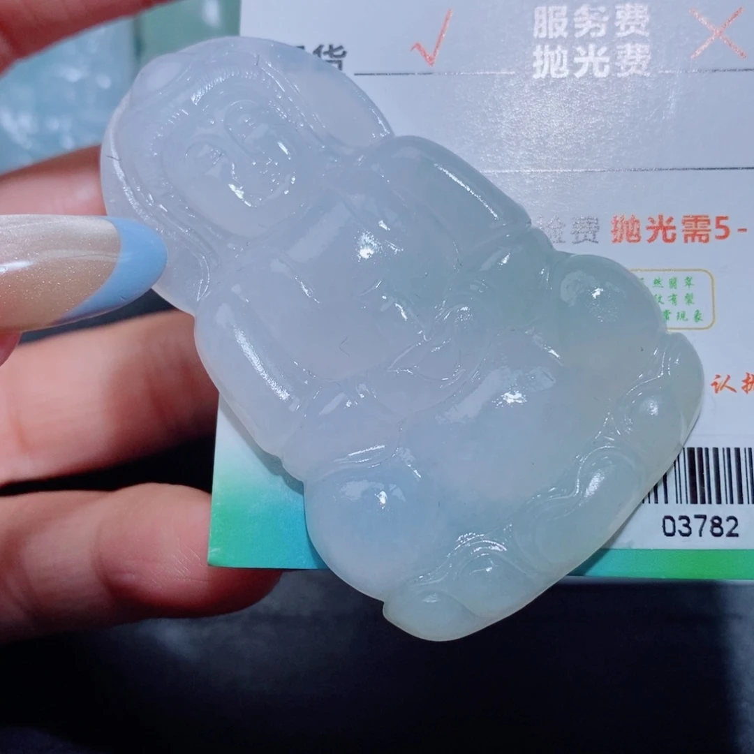 定制翡翠未镶嵌定制毛货翡翠挂件