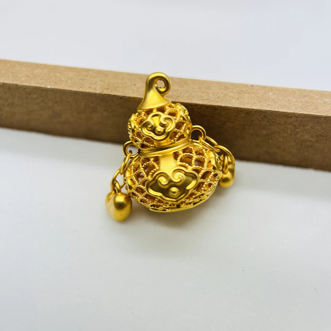 足金饰品/拨浪鼓爱心流苏葫芦/1.88/1B5B1518/q