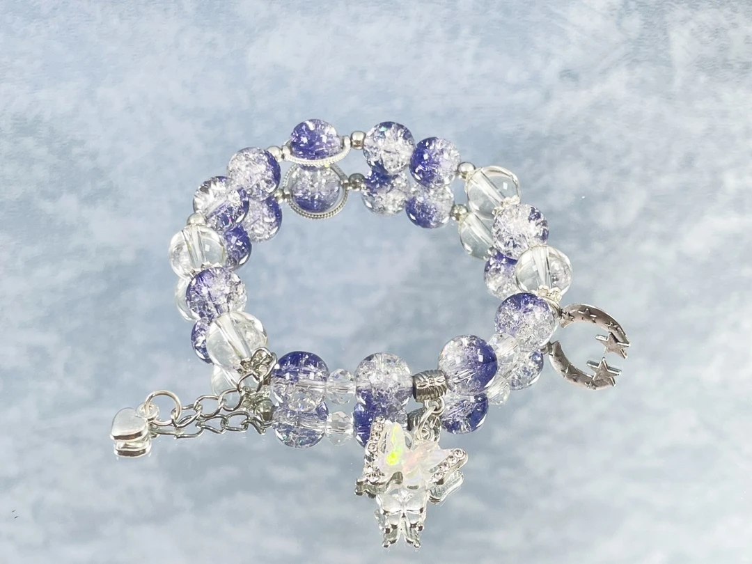 合金琉璃手链 新中式民族风时尚手工DIY琉璃手链