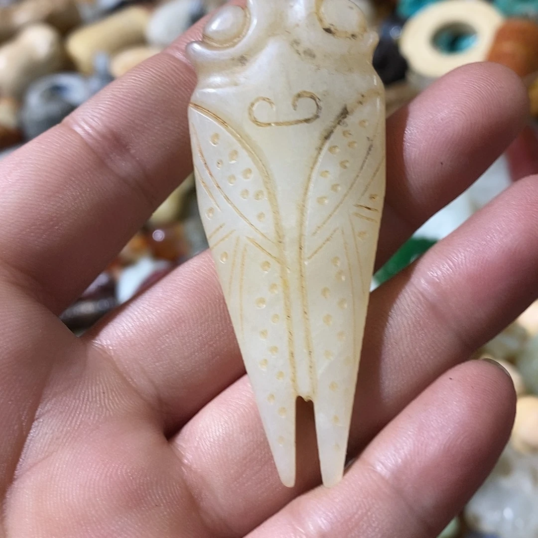 和田玉（糖玉）未镶嵌挂件