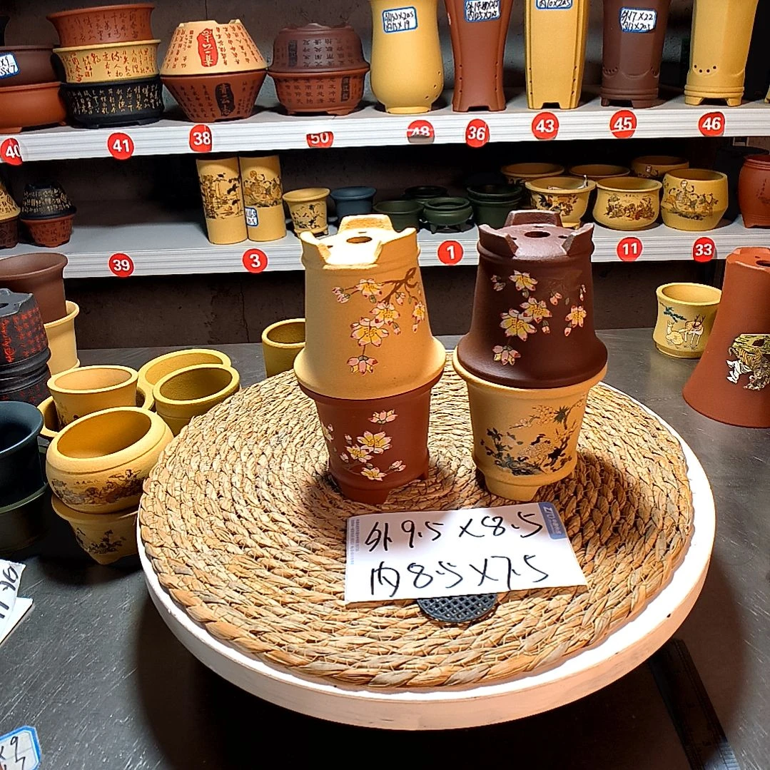 宜兴紫砂紫砂花盆盆紫砂