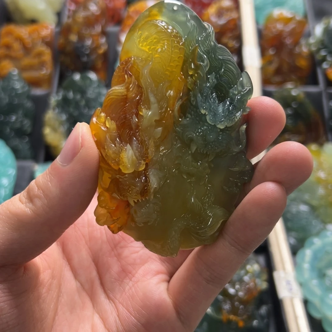 未镶嵌蛇纹石玉颈饰