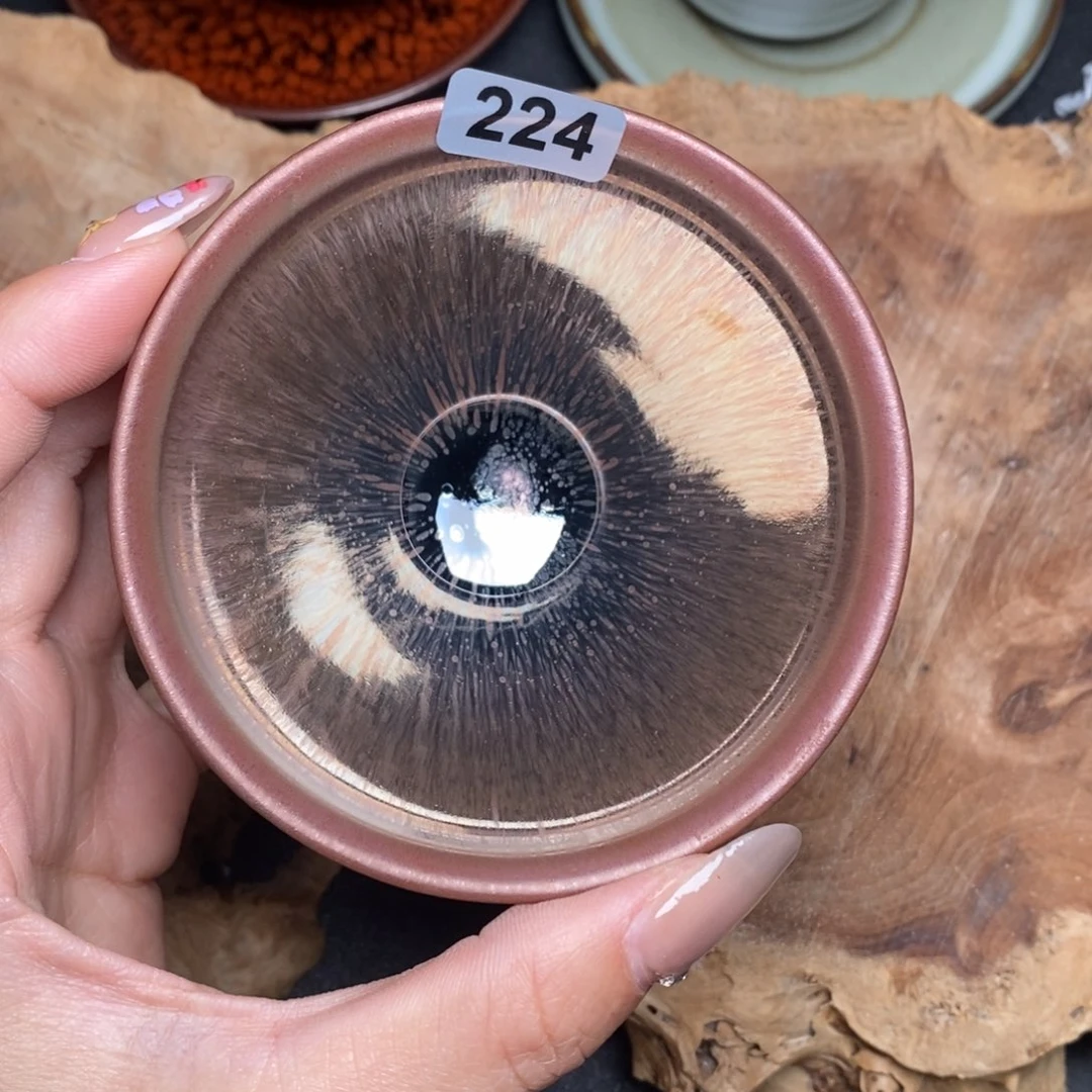茶盏建窑建盏主人杯224