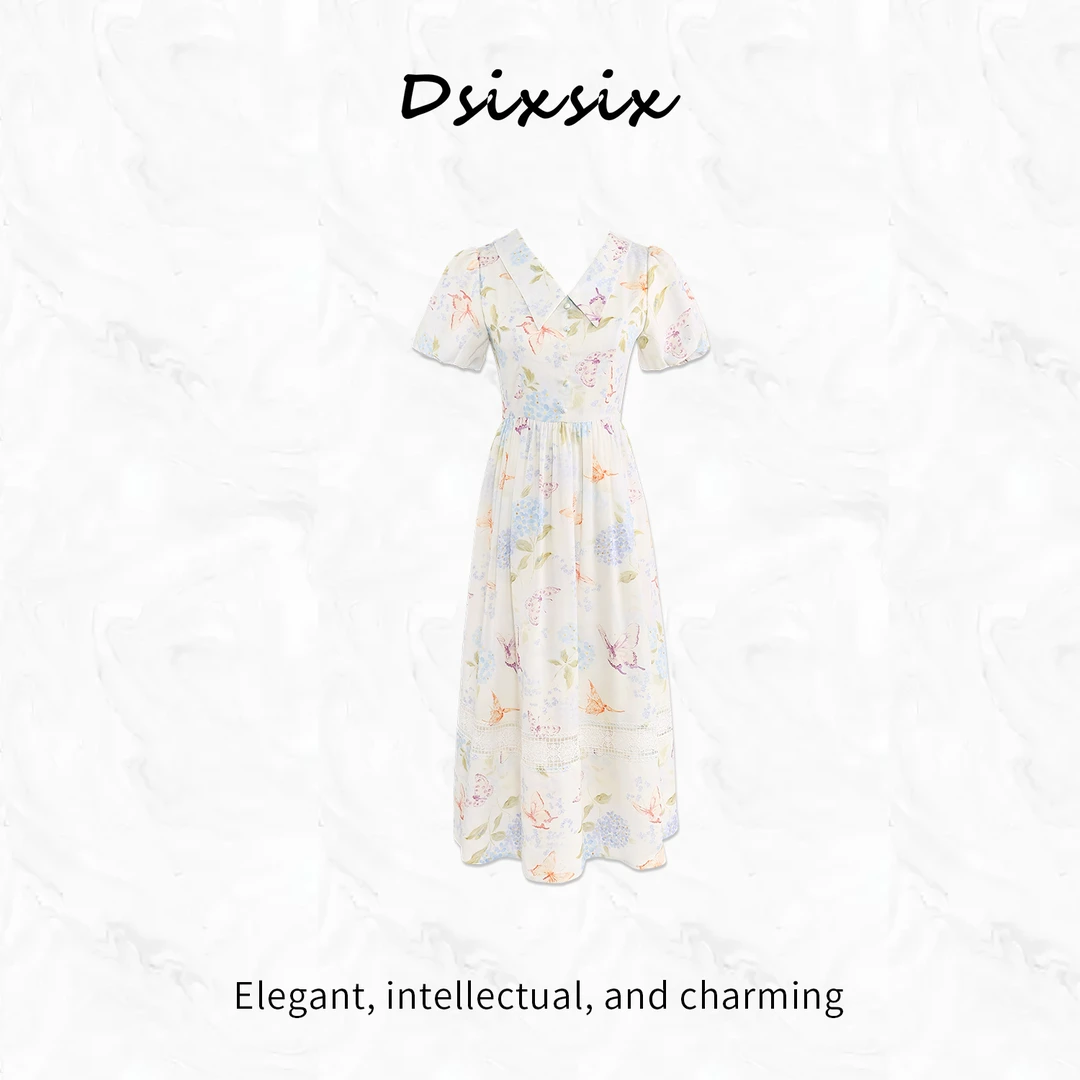 Yeah Me/也觅  原创设计气质时尚显瘦收腰小众连衣裙-53810F