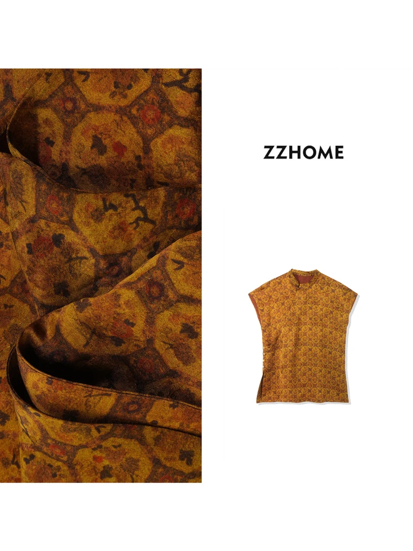 ZOZO HOME ｜摩登东方定染莫里斯老钱马甲q171153p