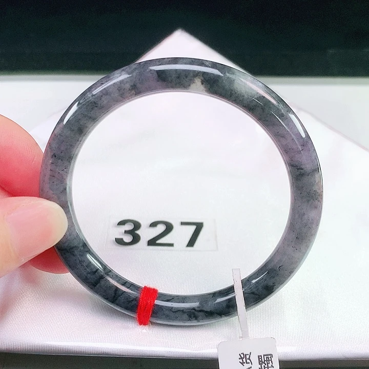 翡翠未镶嵌手镯（圆镯）327