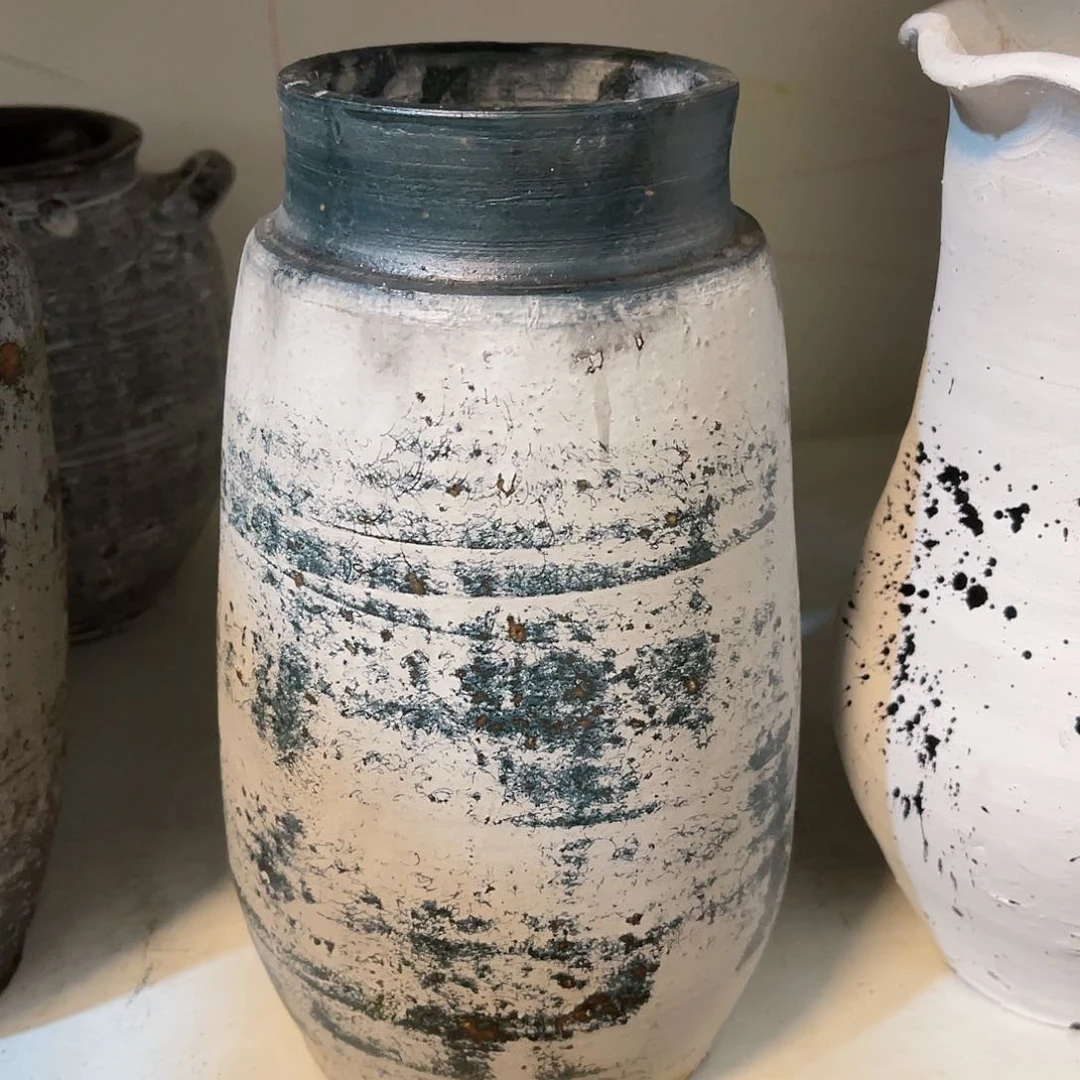 红陶无孔无孔口径10高度23