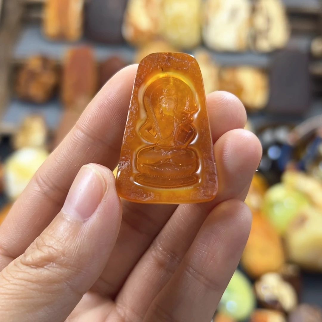 琥珀裸石未镶嵌E**c琥珀蜜蜡