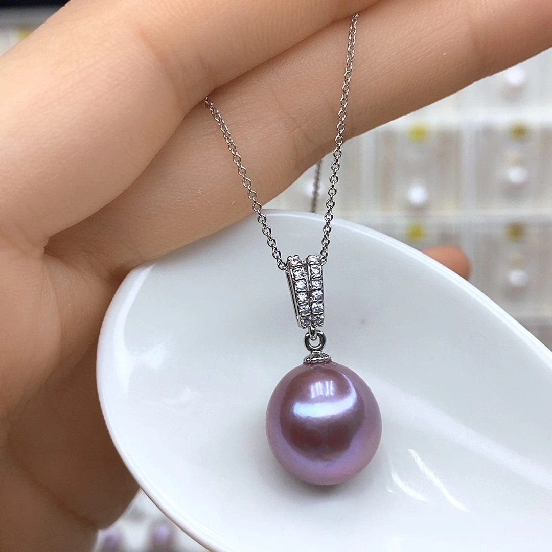 淡水珍珠合金颈饰