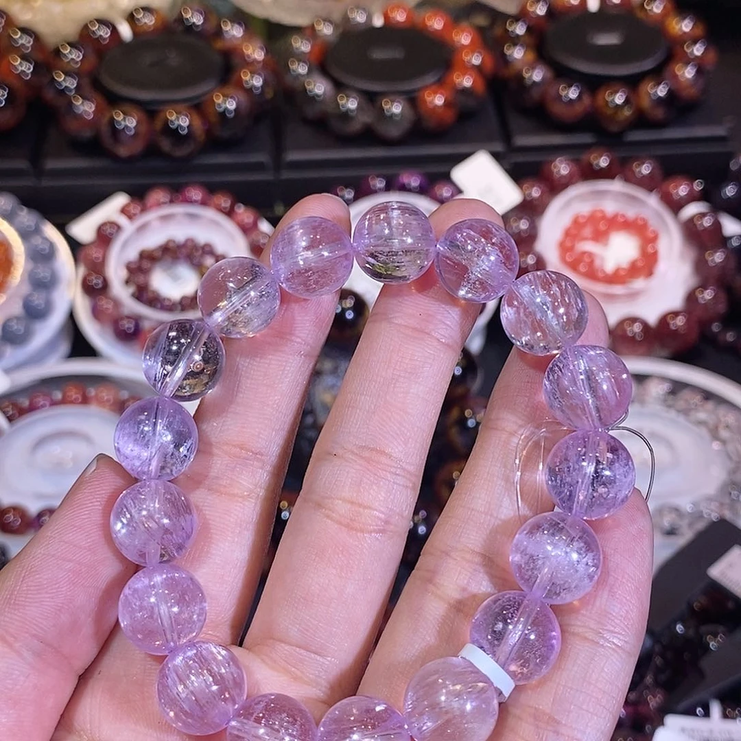 锂辉石手串未镶嵌安*宁12mm左右