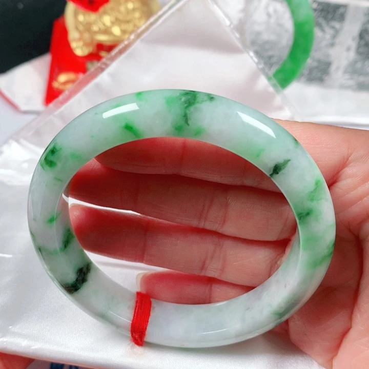 未镶嵌手镯翡翠  编号S1693 正圈59