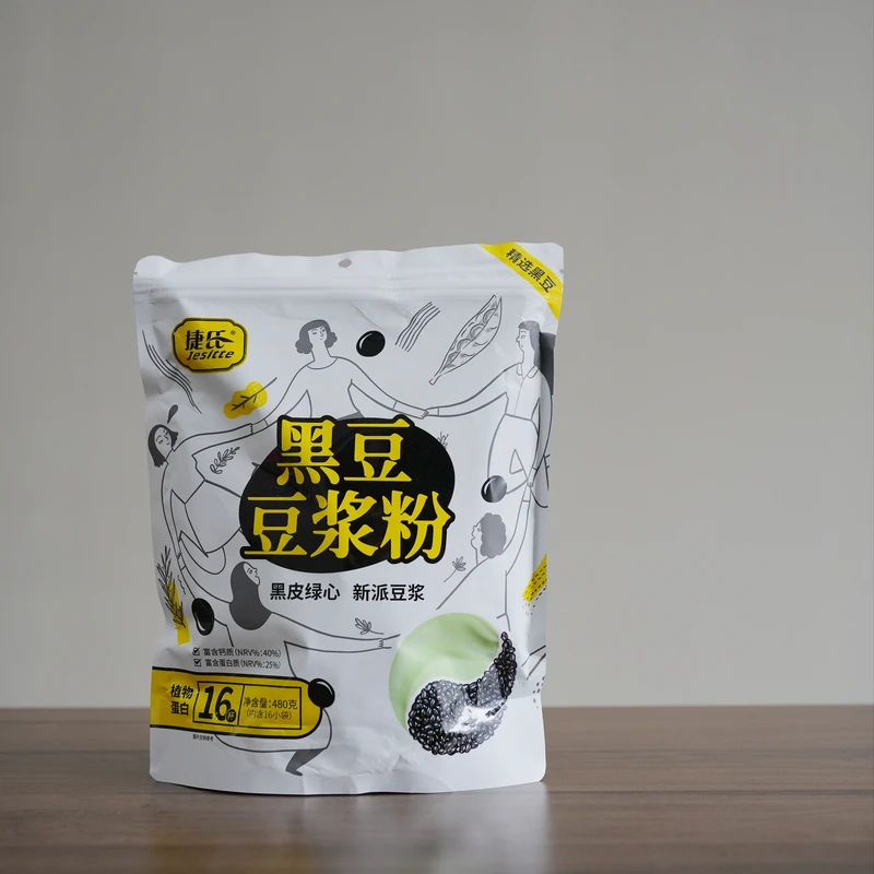 FL 甄选原料 细腻醇香黑豆豆浆粉480克