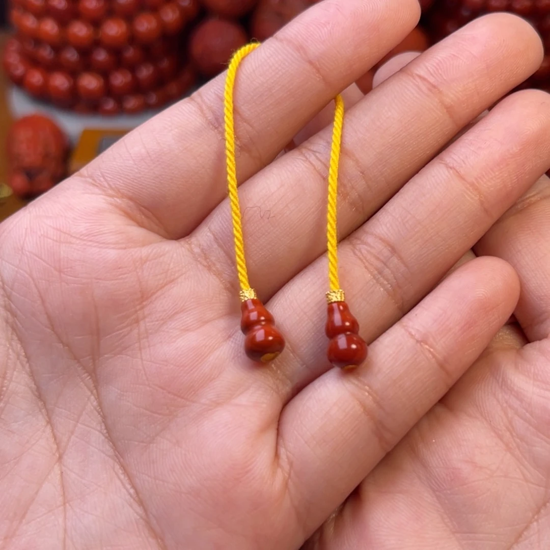 南红玛瑙川料瓦西配饰银S925镀金镶嵌用****4