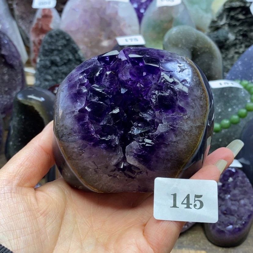 【闪购商品】未镶嵌大型摆件（非配饰）紫晶华**姐