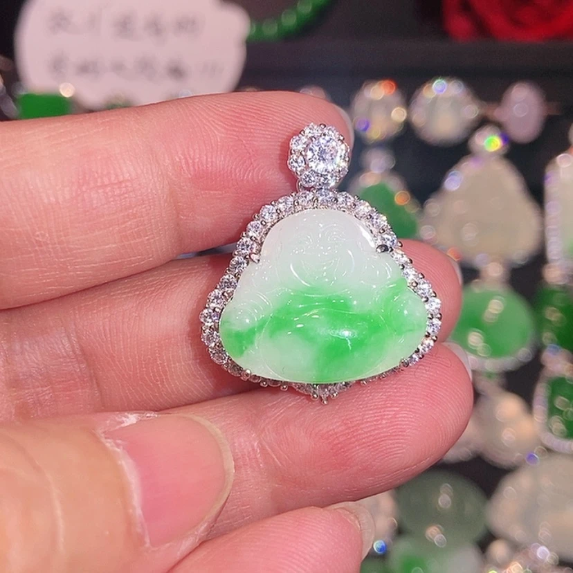 【闪购商品】颈饰未镶嵌翡翠天然翡翠