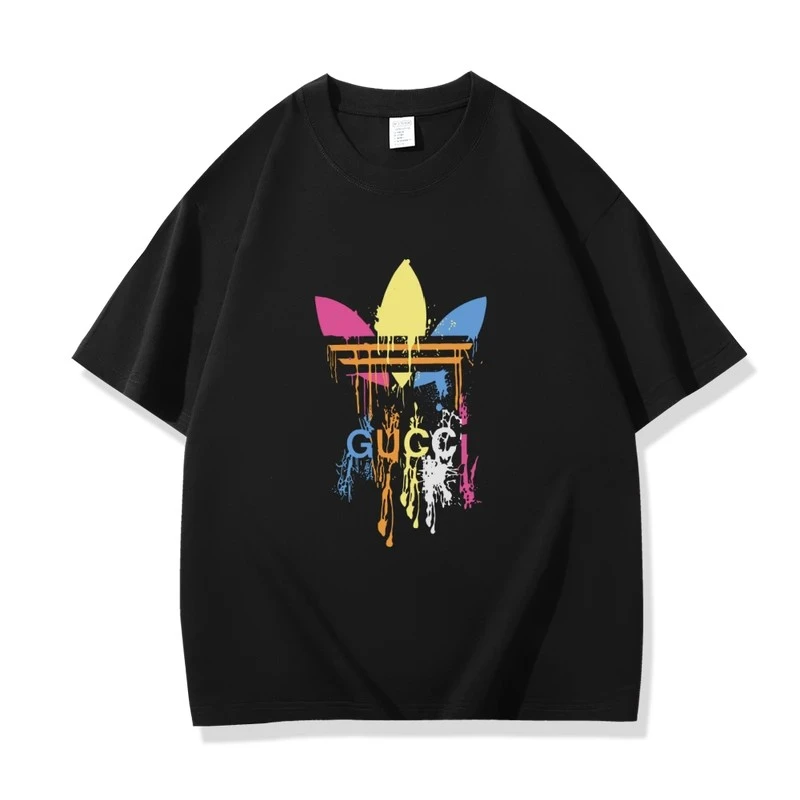 28【一折粉丝福利】夏季潮牌男女同款百搭圆领T恤