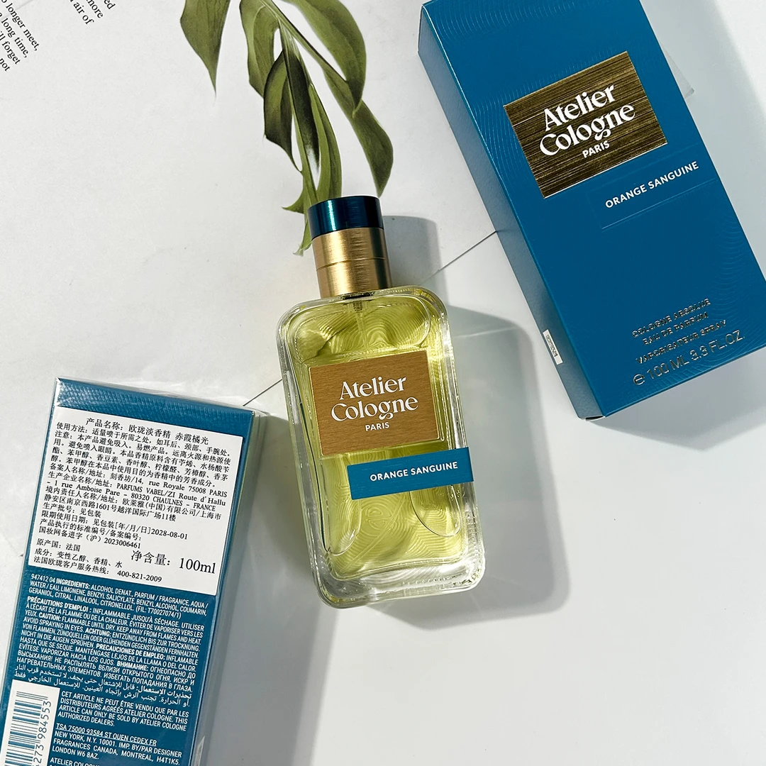 Atelier Cologne/欧珑淡香精赤霞橘光100mL简装浓香水EDP果香柑橘