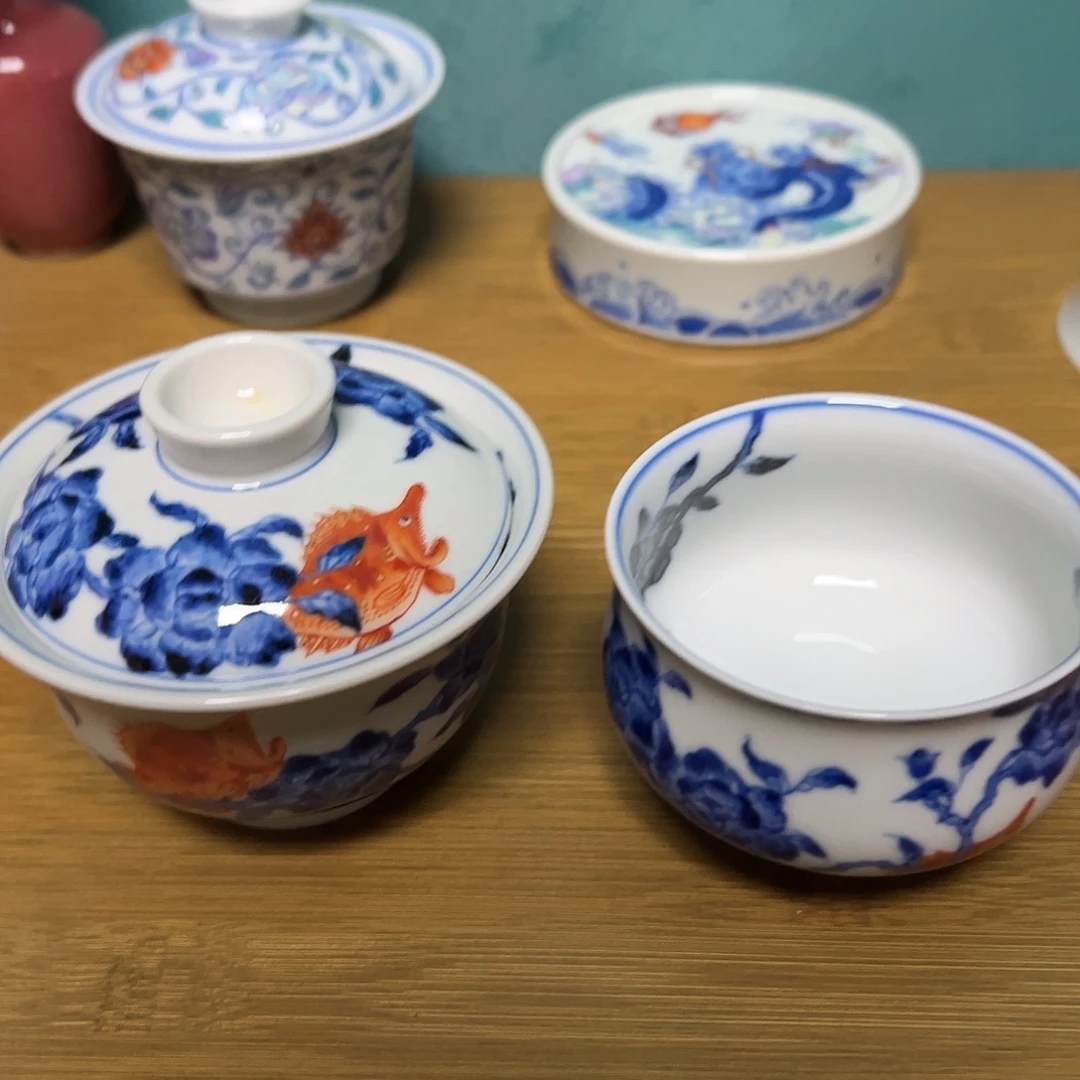 ****果盖碗杯子盖碗杯子