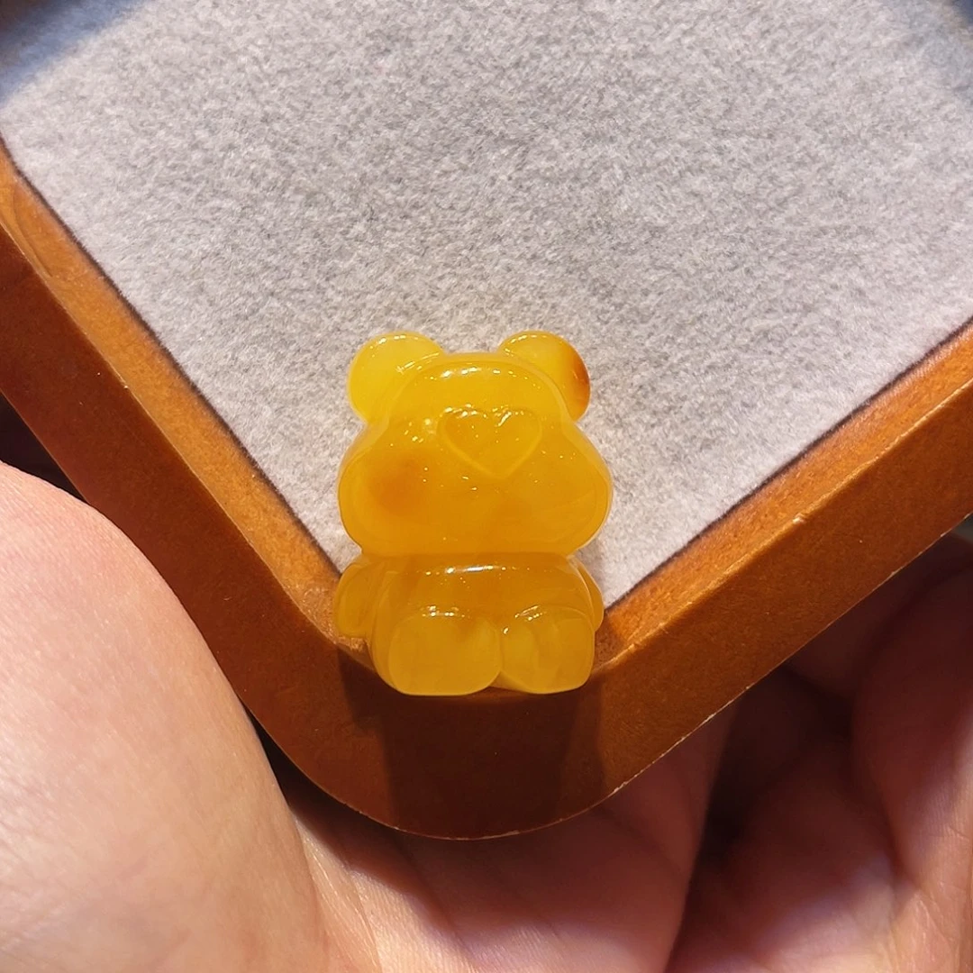 未镶嵌琥珀珠宝奇石晓*儿