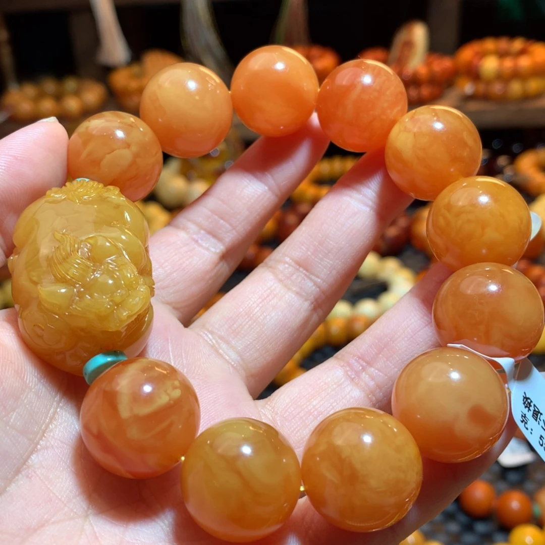 【闪购商品】手串蜜蜡未镶嵌蜜蜡手串