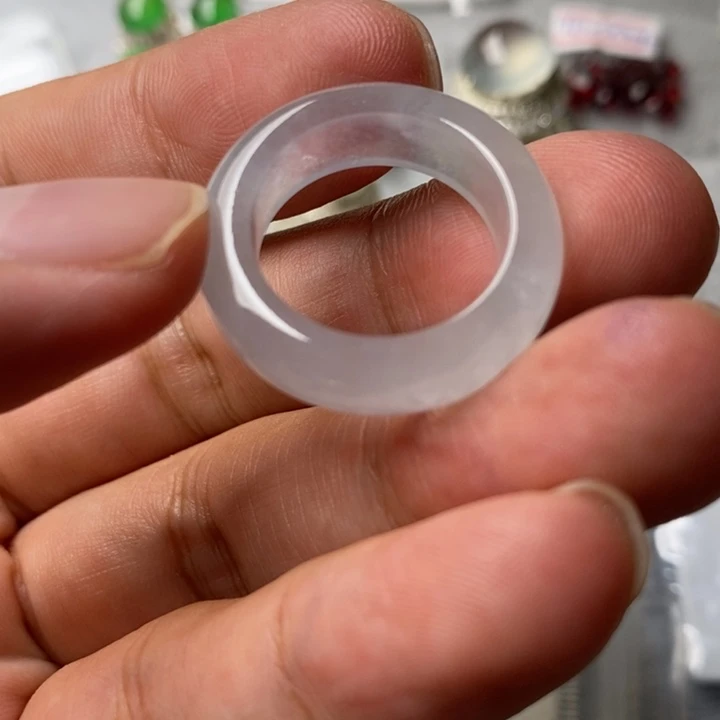 未镶嵌定制翡翠正冰18.2mm