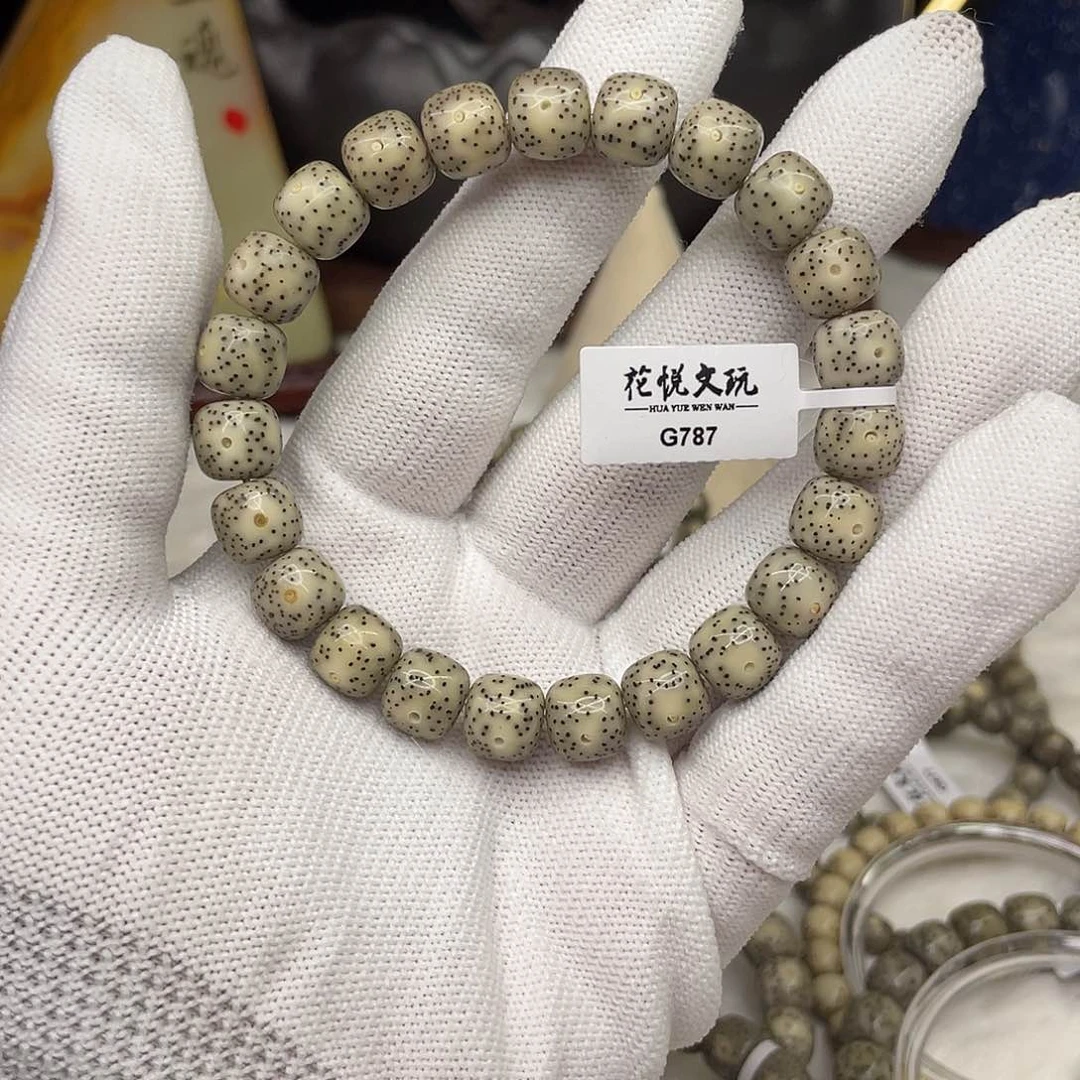 星月菩提手串10*9奶奶灰针尖星g787