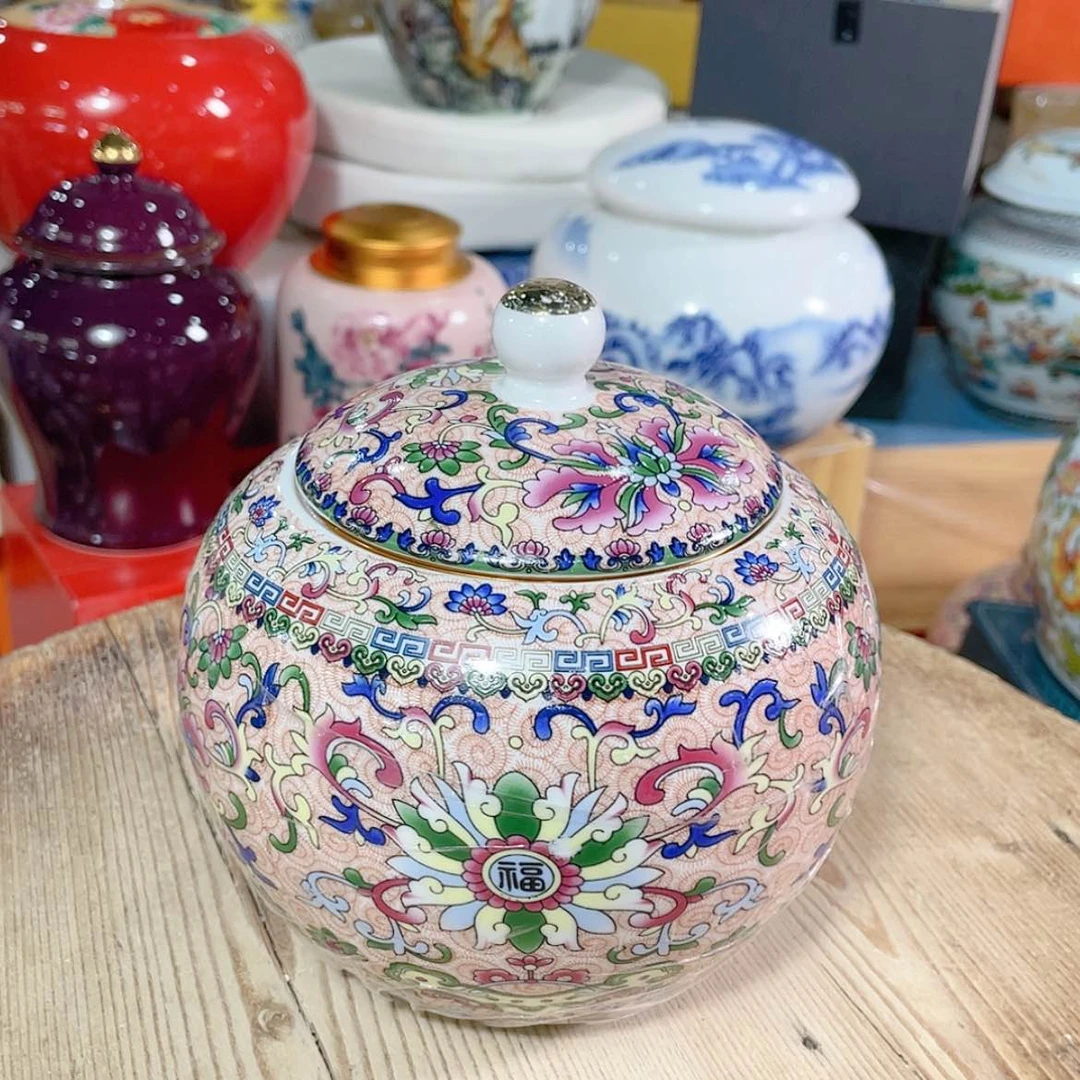 【闪购商品】罐陶瓷茶叶罐密封罐