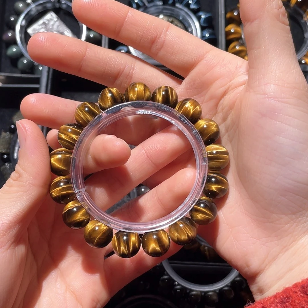 木变石（虎睛石）手链未镶嵌M****）