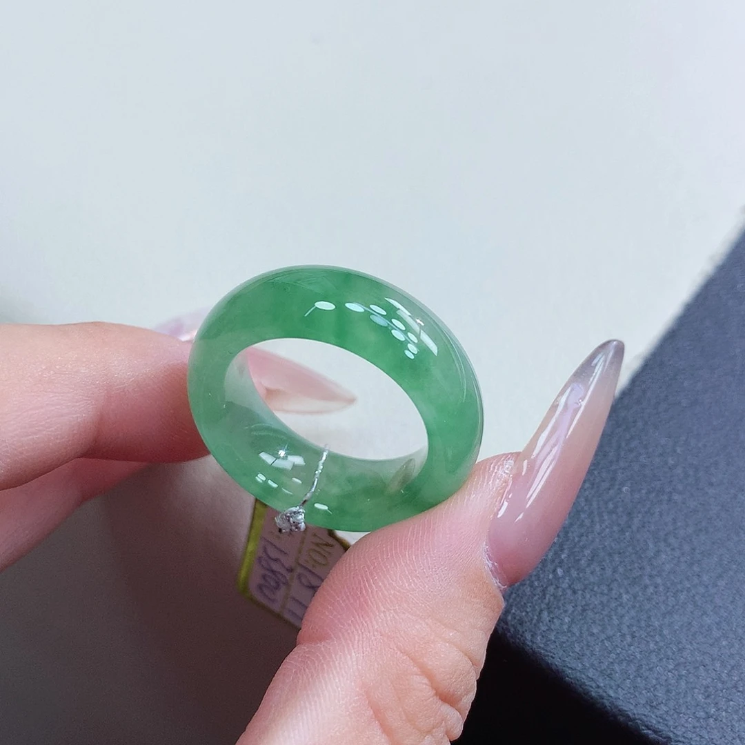未镶嵌戒指翡翠S****P18号