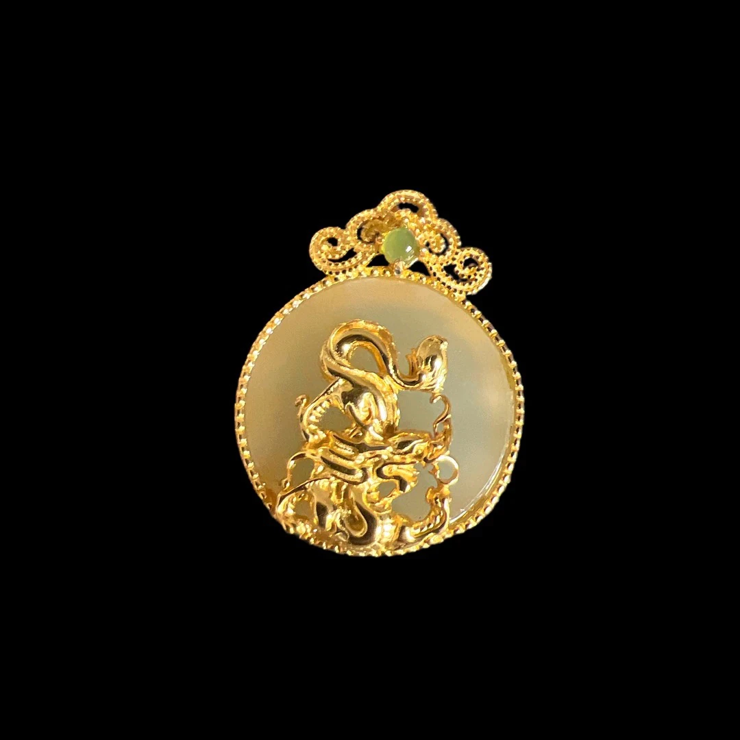 V3250和田玉吊坠（多样性发一）