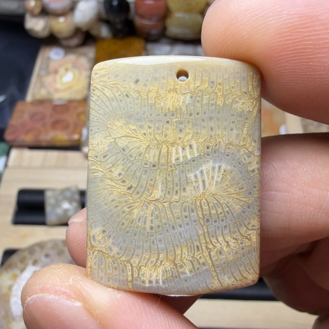 硅化玉未镶嵌纯天然色有机玉石保真色