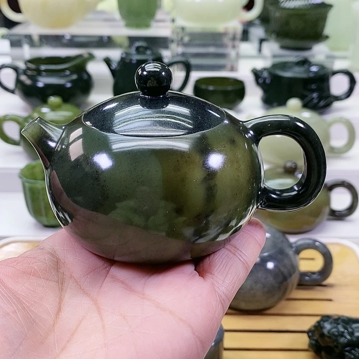 未镶嵌和田玉挂件东茶壶