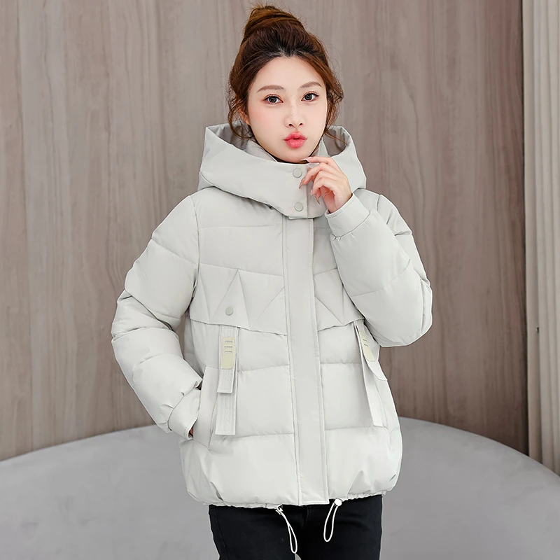 2025冬季百搭棉衣短款新款小个子时尚甜美洋气棉服保暖外套宽松