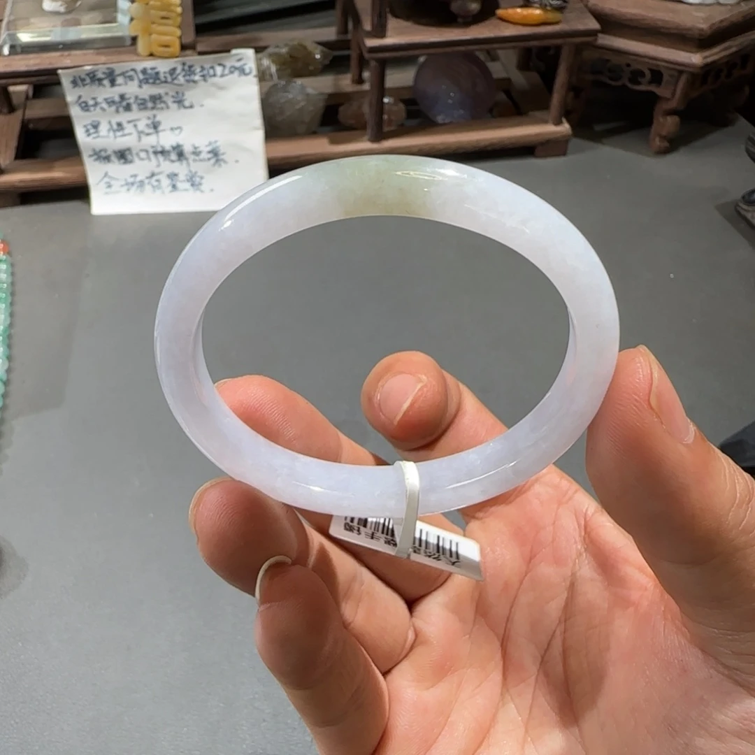 翡翠手镯未镶嵌52.8贵妃