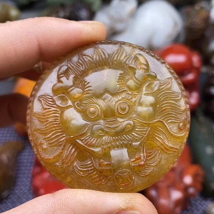 未镶嵌蛇纹石玉颈饰