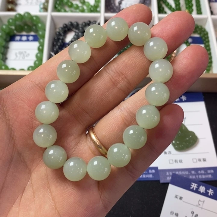 和田玉手链未镶嵌